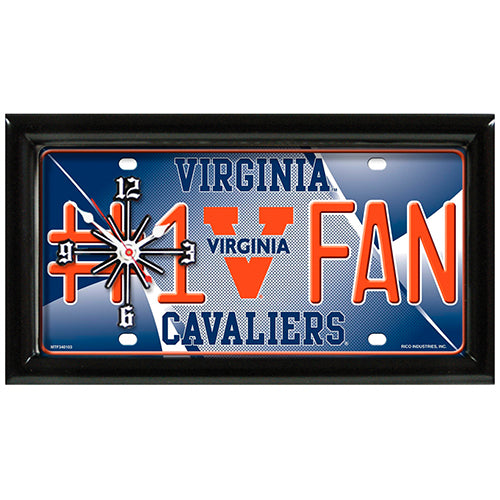 VIRGINIA CAVALIERS CLOCK