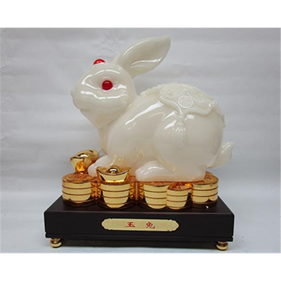 WHITE RABBIT ON COINS