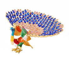 Load image into Gallery viewer, Peacock Jewelry Case
