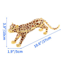 Load image into Gallery viewer, Leopard Jewelry Case
