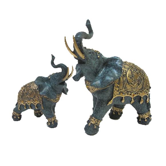 2 PAIR OF ELEPHANT