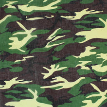 Load image into Gallery viewer, Camo Print Bandana Head Face Mask Wrap Scarf 100% Cotton - 12pack
