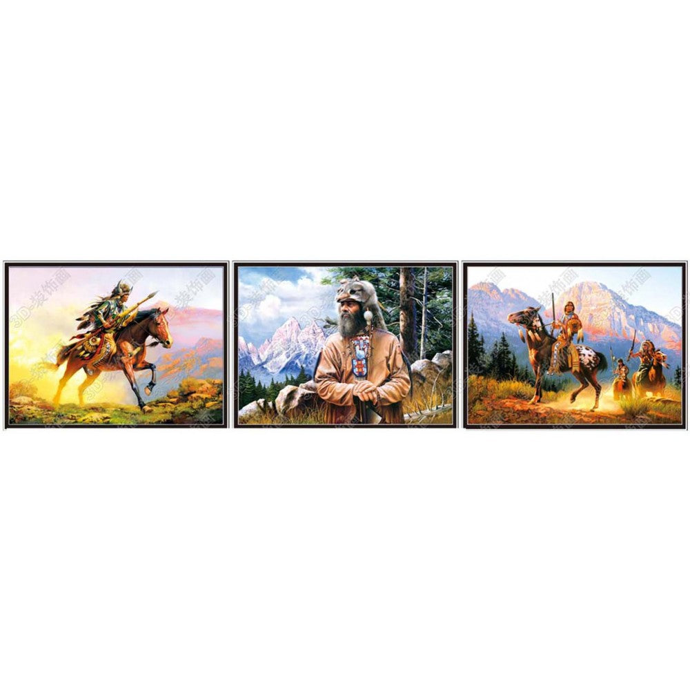 Indian Hunter 3D Picture (Minimum of 4)