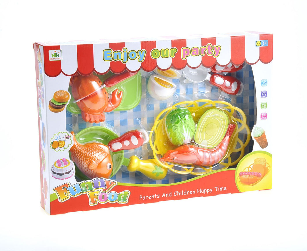 Seafood Cutting Food Playset  (available for purchase in increments of 1)