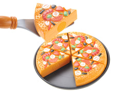 Load image into Gallery viewer, Pizza Playset With Watermelon, Icecream And Utensils  (available for purchase in increments of 1)
