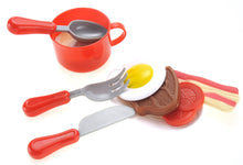 Load image into Gallery viewer, Breakfast Griddle Electric Kitchen Grill Pretend Food Playset
