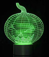 Load image into Gallery viewer, 3D Pumpkin Laser Cut Precision LED Lights
