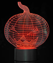 Load image into Gallery viewer, 3D Pumpkin Laser Cut Precision LED Lights
