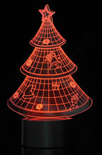 Load image into Gallery viewer, 3D Christmas Tree Laser Cut Precision LED Lights
