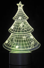 Load image into Gallery viewer, 3D Christmas Tree Laser Cut Precision LED Lights
