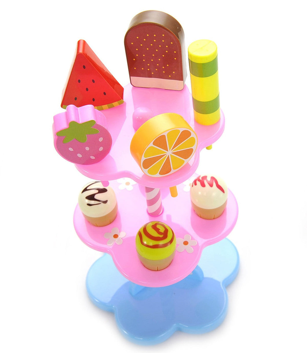 Sweet Treats Ice Cream And Desserts Tower Play Set  (available for purchase in increments of 1)