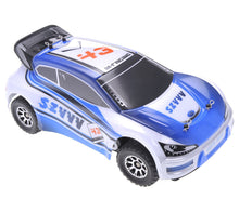 Load image into Gallery viewer, 1:18 RC 2.4Gh 4WD Remote Control Rally Car (Blue)
