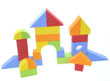 Load image into Gallery viewer, Educational EVA Foam Building Blocks - 131 Pcs
