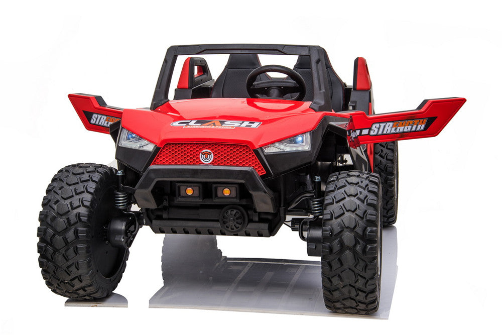 RED kids electric ride on car two seat UTV car, EVA wheel ,kids toys car with 2.4G R/C