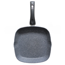 Load image into Gallery viewer, Oster Macolino 11&quot; Square Aluminum Grill Pan
