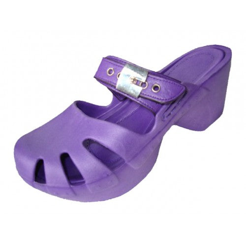 Wholesale Women's Wedge Clog Sandales (*Purple Color)