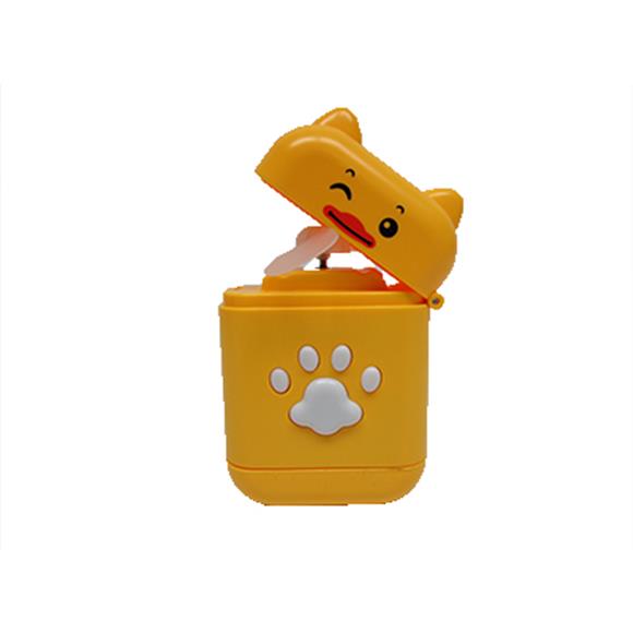 PERSONAL FLIP TOP FAN YELLOW DUCK