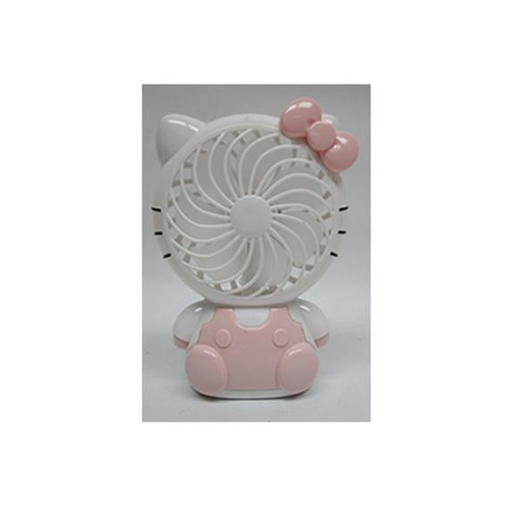 MINI FAN W/LIGHT PINK