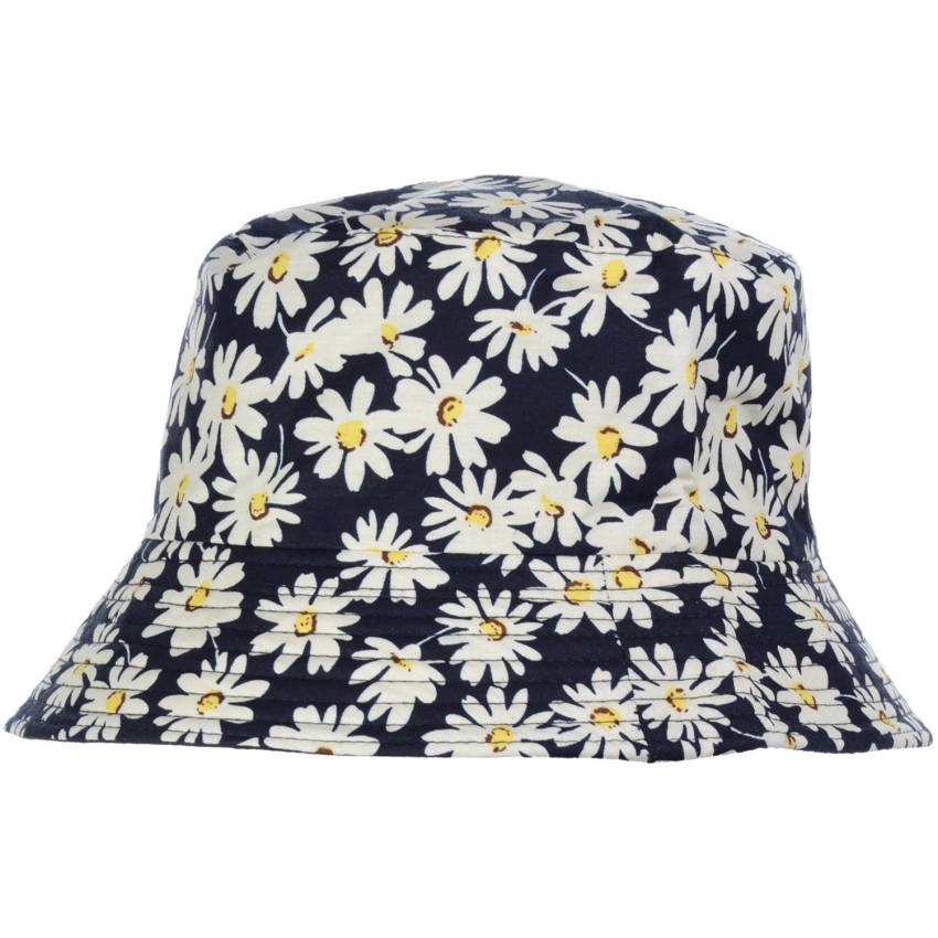 Reversible Printed Bucket hat - Black