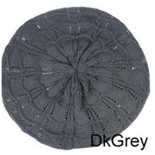 Load image into Gallery viewer, 12-pack Wholesale Beret Hat Light Knit Hat High Quality
