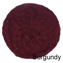 Load image into Gallery viewer, 12-pack Wholesale Beret Hat Light Knit Hat High Quality
