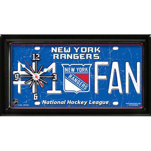 NEW YORK RANGERS CLOCK