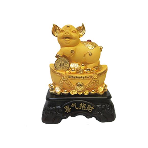 GOLD PIG ON YUAN BAO