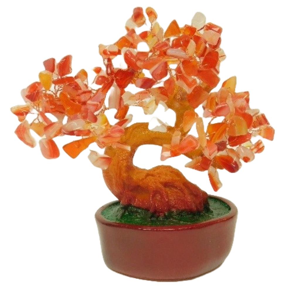 RED AGATE GEM TREE