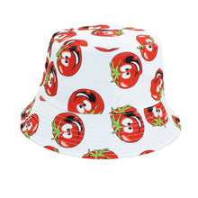 Load image into Gallery viewer, Reversible Tomatos Printed Bucket Hat
