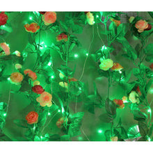 Load image into Gallery viewer, String Fairie light 35ft LED RED fairies string light copper-wire Dual power -USB or 2AA Battery  (minimum of 12)
