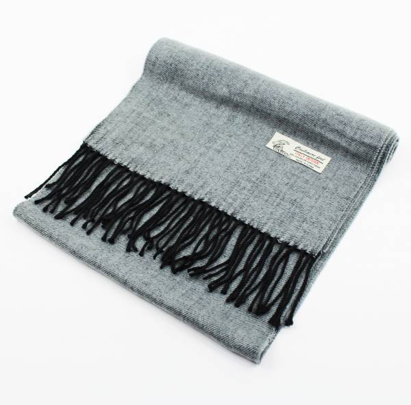 Solid Color Cashmere Feel Scarf 12-pack Grey
