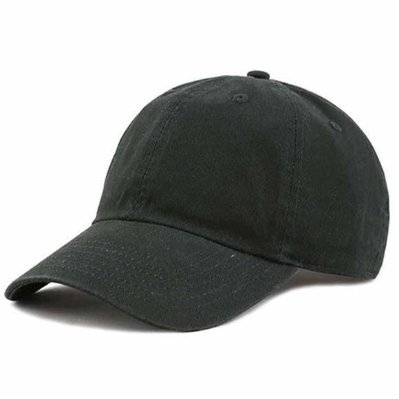 Newhattan 100% Cotton Solid Baseball Caps