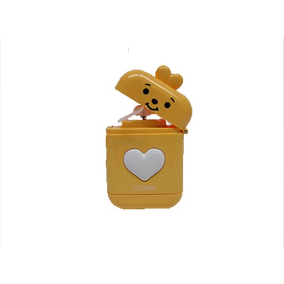 PERSONAL FLIP TOP BEAR FAN YELLOW