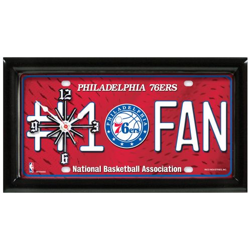 PHILADELPHIA 76ERS CLOCK