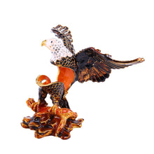 Load image into Gallery viewer, Crown with Cross Jewelry Case
