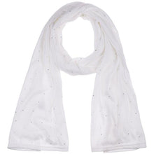 Load image into Gallery viewer, Jersey Scarves Fashion Rhinestones Scarf Shawls, Head Hijab Scarf
