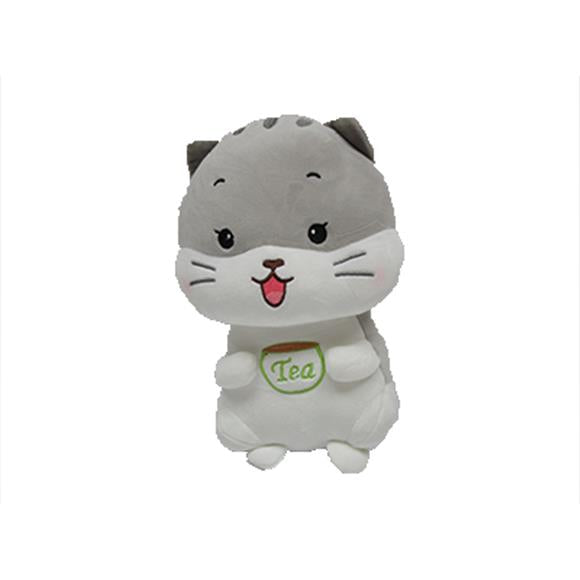 GREY KITTY PLUSH