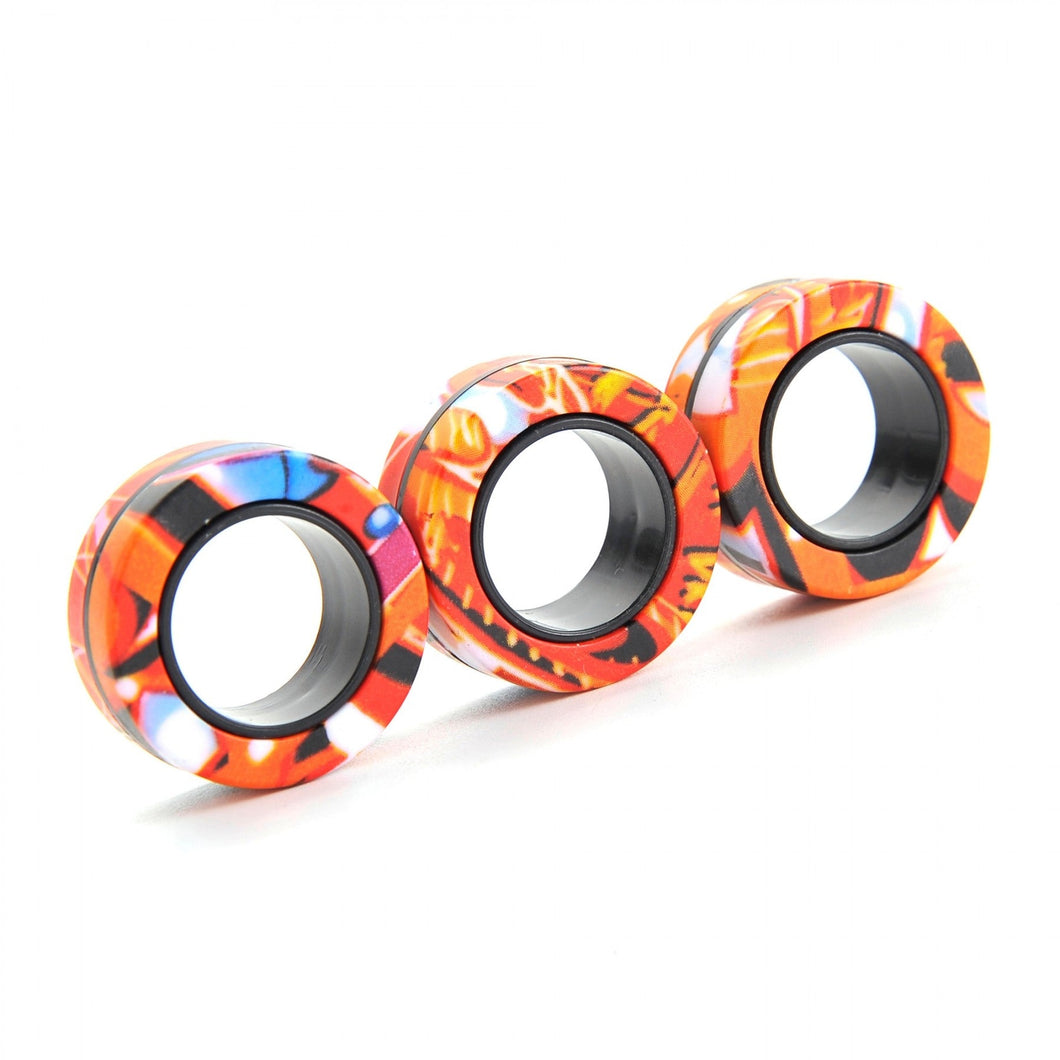 Magnetic Ring Fidget Spinner (Pack Of 3)