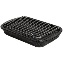 Load image into Gallery viewer, Granite Ware 3Pc Set Bake Broil &amp; Grill Black
