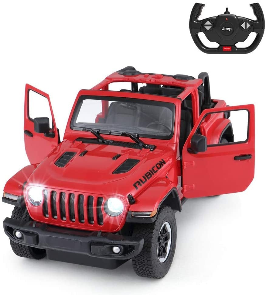 1:14 Scale RC Jeep Wrangler Toy Vehicle For Kids And Adults (Red)  ( available for purchase in increments of 1 )
