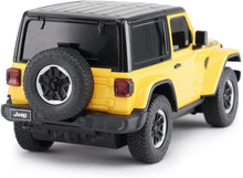 Load image into Gallery viewer, 1:24 Scale RC Jeep Wrangler Toy Vehicle For Kids And Adults (Yellow)
