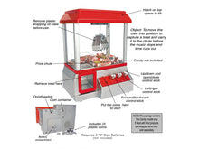 Load image into Gallery viewer, Carnival Crane Claw Game - With Animation And Sounds
