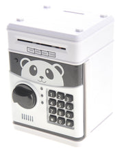 Load image into Gallery viewer, Cartoon Panda Electronic Password Protected Piggy Coin Bank
