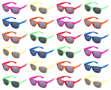 Load image into Gallery viewer, 24 Pc Neon Kids Sunglasses
