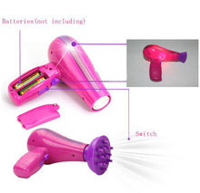 Load image into Gallery viewer, Beauty Salon Fashion Play Set With Hairdryer, Mirror, And Accessories  (available for purchase in increments of 1)
