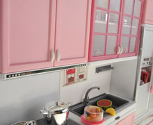 Load image into Gallery viewer, Battery Operated Modern Kitchen Playset W/ Oven And Fridge
