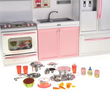 Load image into Gallery viewer, Battery Operated Modern Kitchen Playset W/ Oven And Fridge
