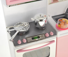 Load image into Gallery viewer, Battery Operated Modern Kitchen Playset W/ Oven And Fridge
