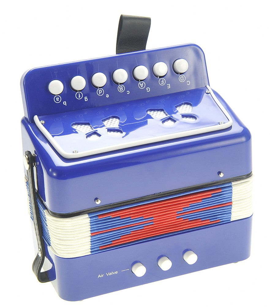 Children's Musical Instrument Accordion (Blue)