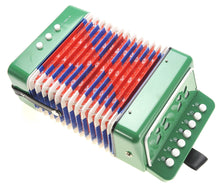 Load image into Gallery viewer, Children&#39;s Musical Instrument Accordion (Green)
